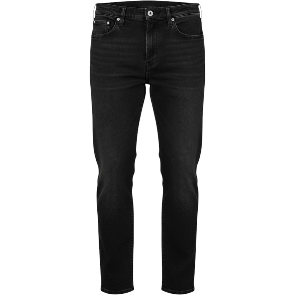 Gloria Vanderbilt Amanda black denim jeans size 14 short very nice